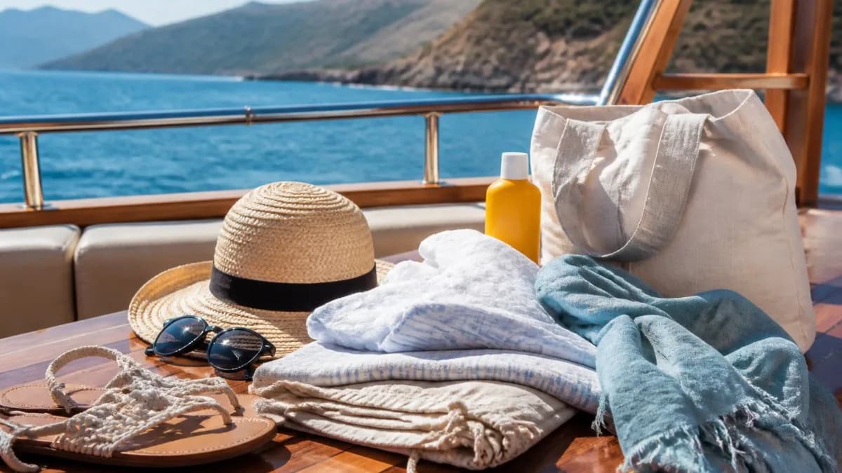 Fethiye Tekne Turunda Giyilmesi Gereken Kıyafetler