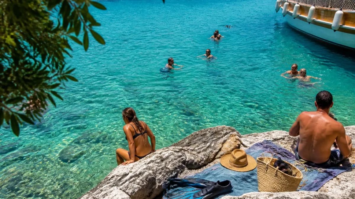 Best Swim Stops on a Fethiye Boat Trip