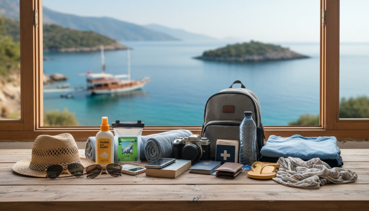 Fethiye Tekne Turu İçin Yanıma Ne Almalıyım? Tam Liste